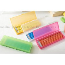 OEM Logo Advertising Plastic Pencil Case for Promotion